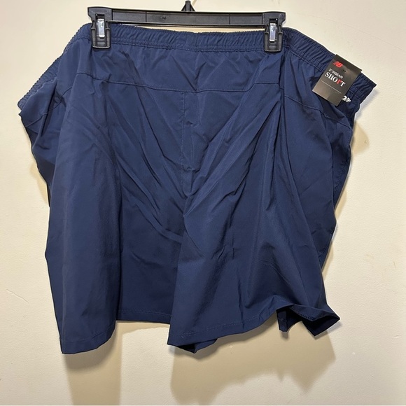 NWT New Balance Navy Blue Dry Wick inner Brief Lining Athletic Shorts Size 5XL - Picture 1 of 7